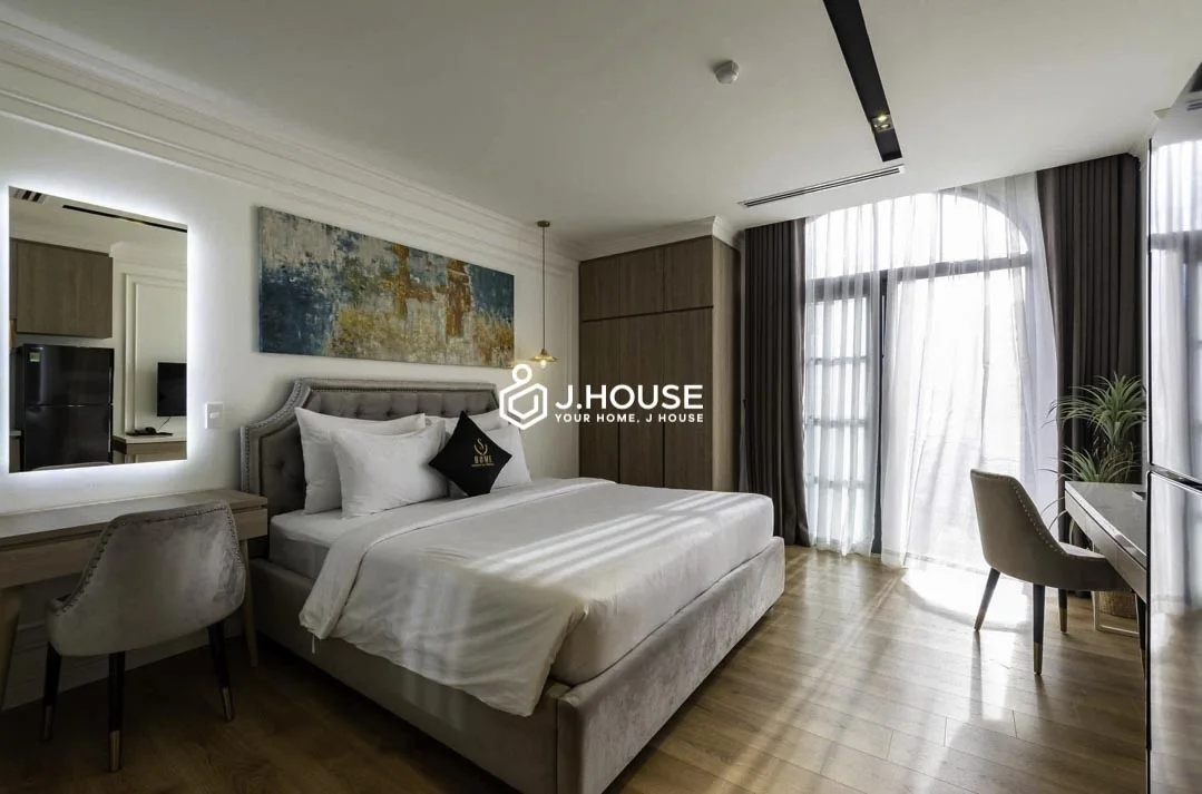Căn Hộ Studio Có Bồn Tắm Hồ Bơi tại Phú Nhuận S Home Apartment by DDH