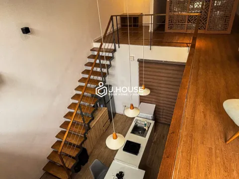 High-ceiling Duplex 1BR Apartment for Rent at SGHomes Binh Thanh