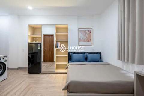 Căn Hộ Cho Thuê Tân Bình Tại Ut Tich Studio Có Cửa Sổ Và Máy Giặt Riêng