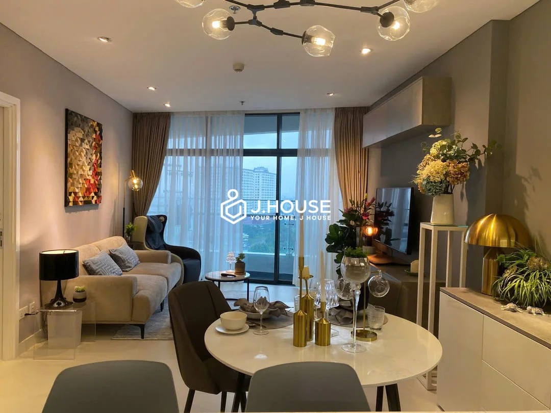 Stylish 1BR Apartment for Rent at City Garden Promenade Tower