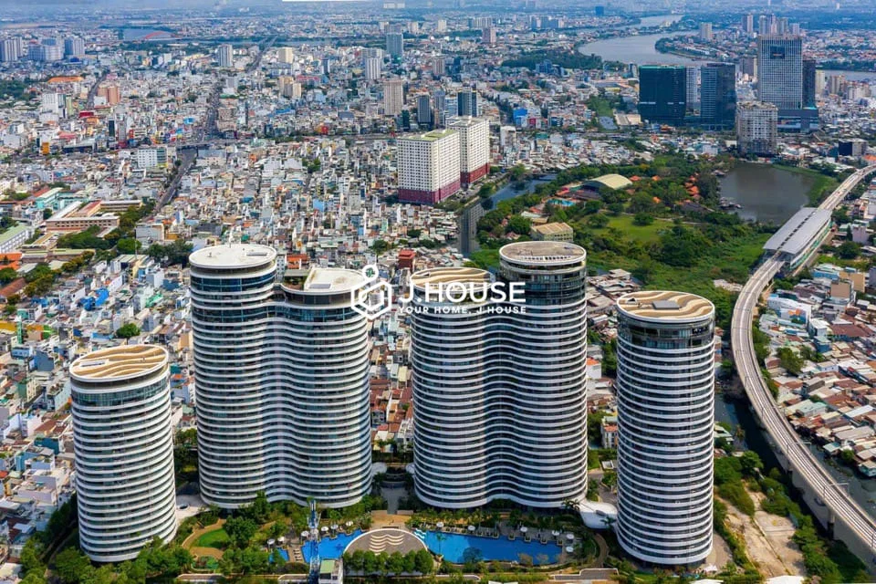 Cho thuê căn hộ 1PN City Garden Bình Thạnh, Tháp Crescent
