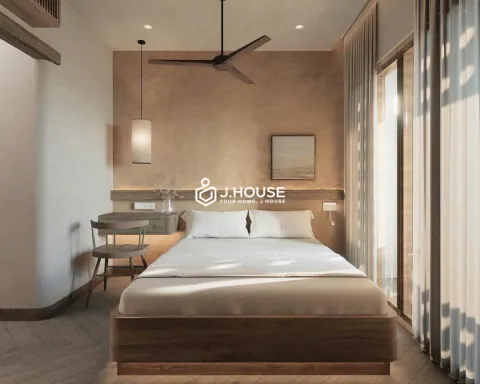 Modern 1BR Apartment with Balcony & Private Laundry in D1 - Civilis House