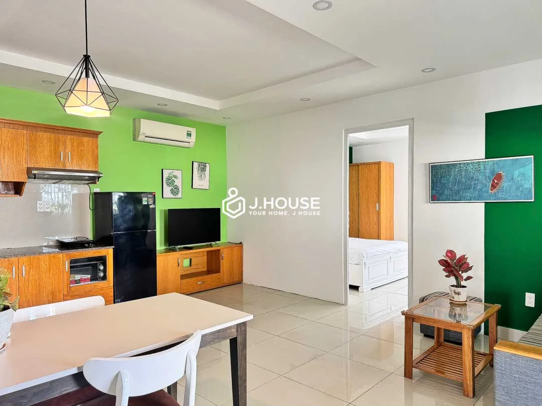 Luxury 1-Bedroom Penthouse for Rent in Thao Dien - T.O.D Apartment