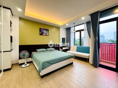 Modern 1-Bedroom with Balcony in Thao Dien - MZ Apartment