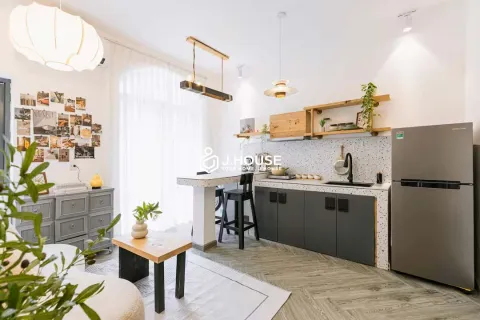  Aesthetic 1-Bedroom Apartment For Rent in Da Kao, D1 - Glowing Ember