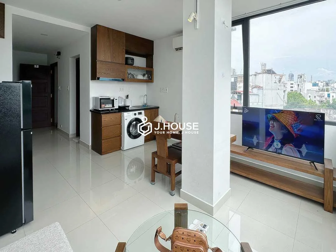 Bright 2-Bedroom Apartment For Rent in Phu Nhuan at Lucy House