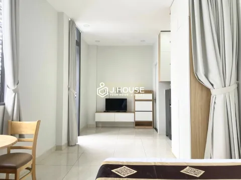 Cho Thuê Căn Hộ Dịch Vụ - Studio Gần Sân Bay TS House Tân Bình