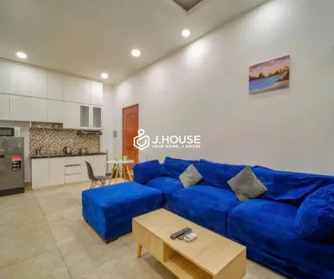 Affordable 1-BR Apartment for rent with Pool at Karen House, District 2