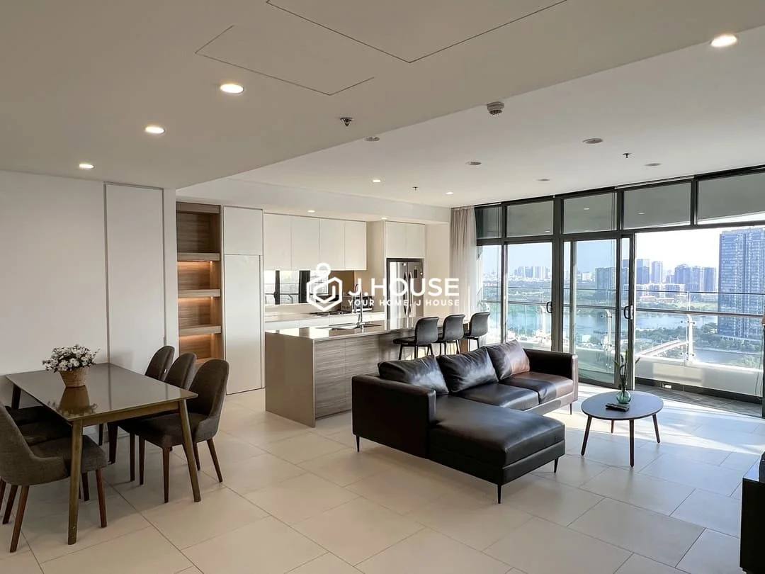 Rent Modern 3BR City Garden Apartment Crescent Tower River View