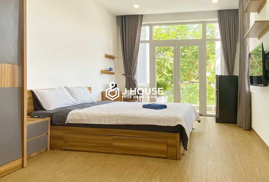 Cho Thuê Căn Hộ Dịch Vụ Quận 7, Studio Hiện Đại tại Lynh Apartment