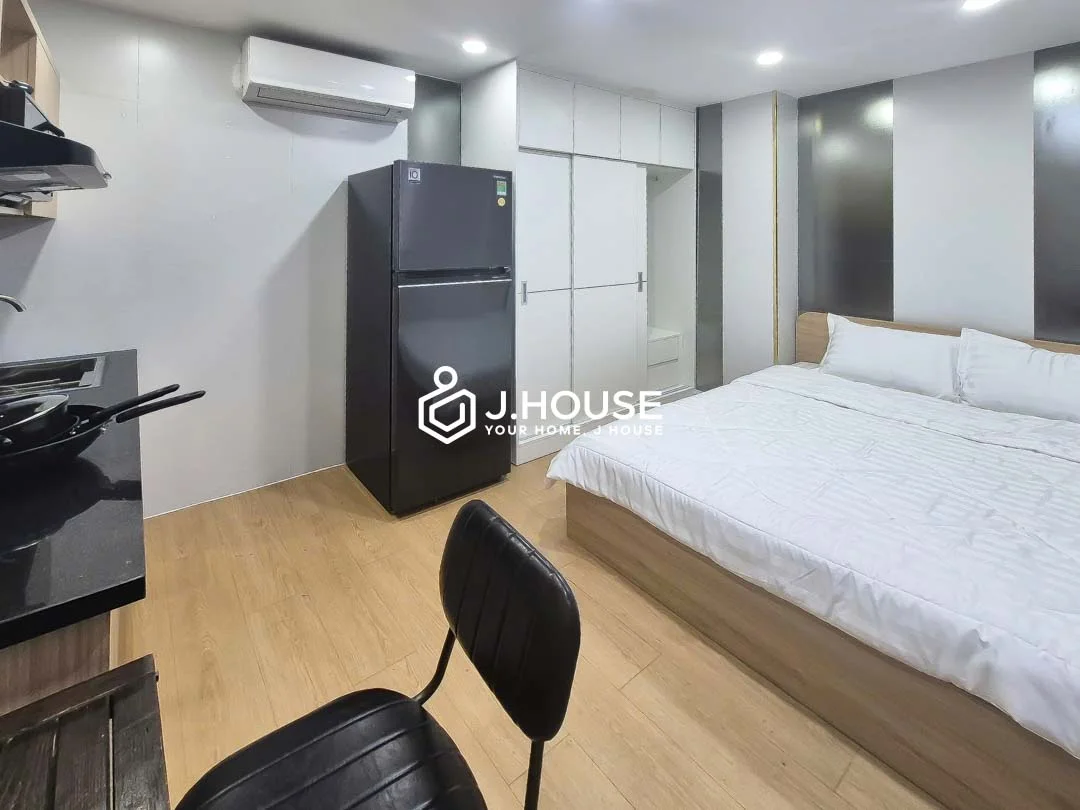 Thuê Căn Hộ Studio Tiện Nghi Gần Cầu Bông Tại Kai Apartment Bình Thạnh