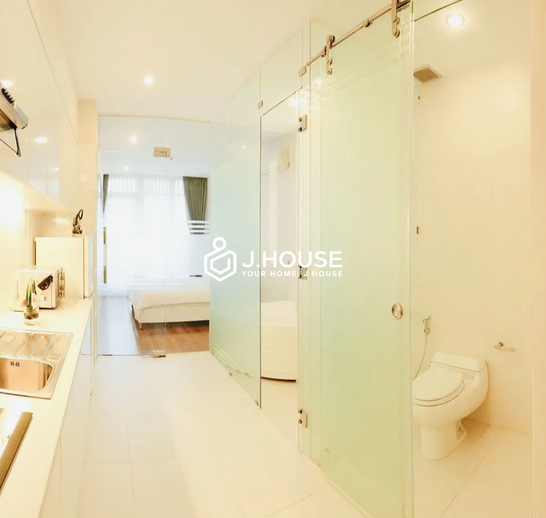 Cho Thuê Căn Hộ 1PN Có Gym, Bồn Tắm Lucky Residence Suites Quận 3