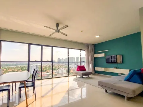 River view 2BR The Ascent Thao Dien apartment for rent in HCMC