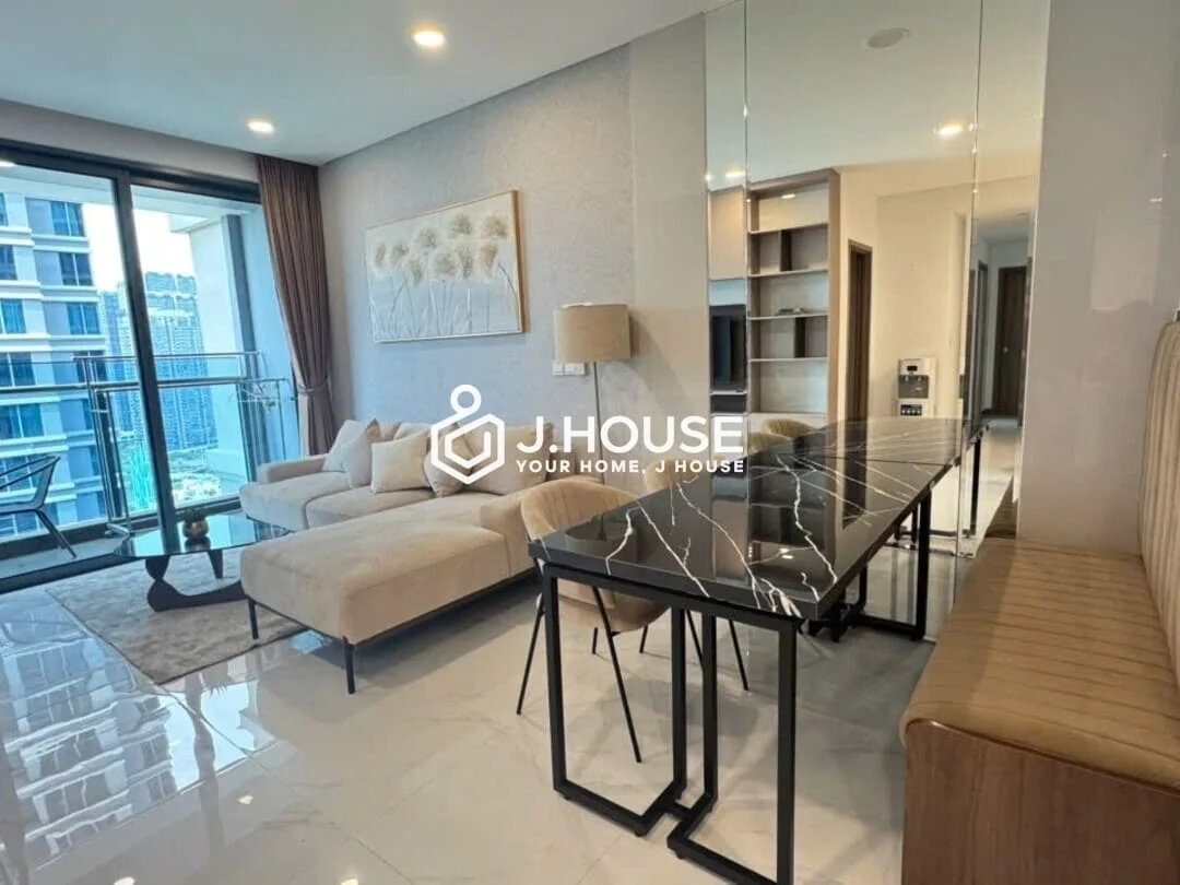 Cho Thuê Căn Hộ 2PN Hiện Đại Tại Sunwah Pearl Tháp Golden House