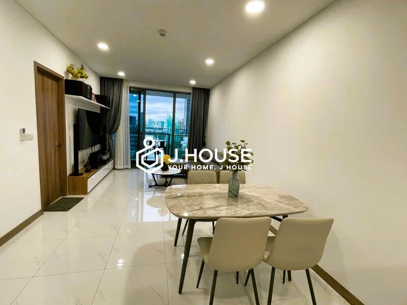 Bright 2BR Sunwah Pearl for Rent | White House Bitexco View