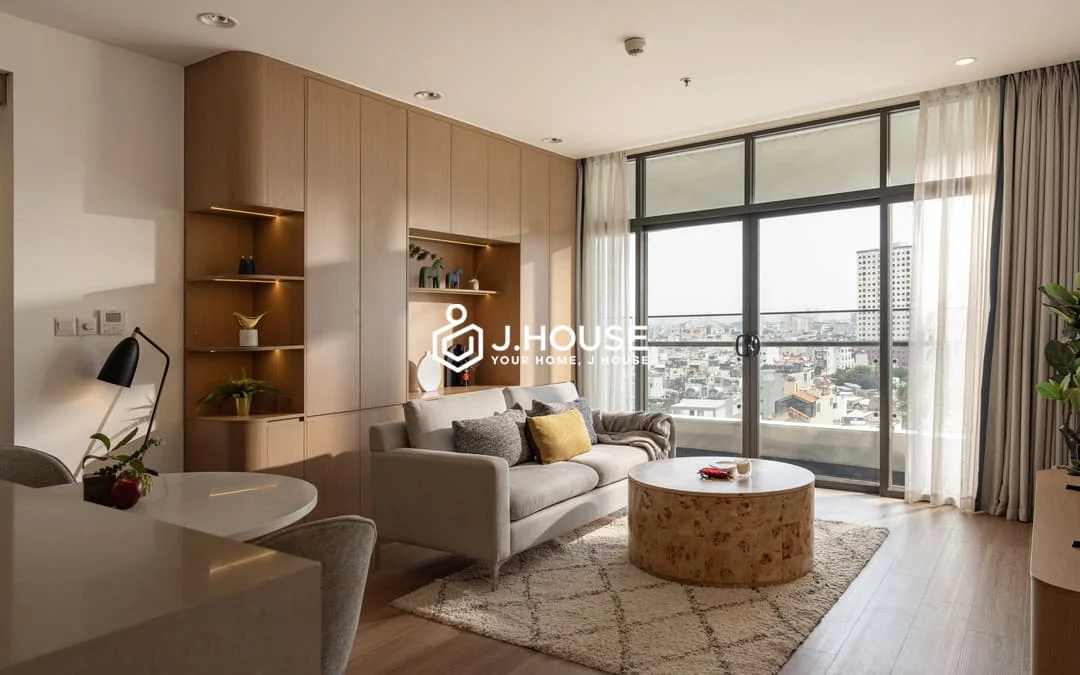 City Garden apartment for rent with Modern 1BR city view