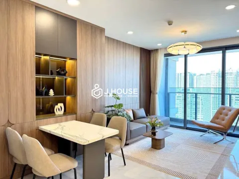 Căn Hộ 2PN Cao Cấp Sunwah Pearl cho thuê | Golden House Tầng Cao