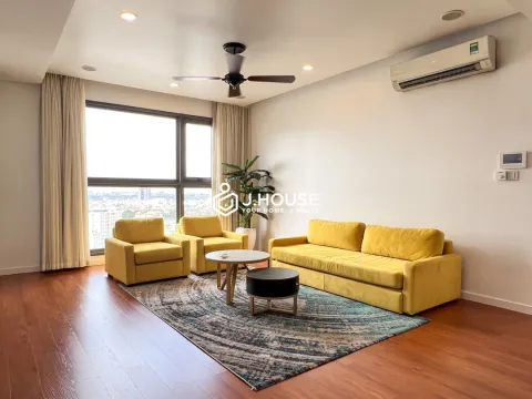 Cho Thuê Căn Hộ Pearl Plaza 2PN Hiện Đại | Tầng Cao View Đẹp