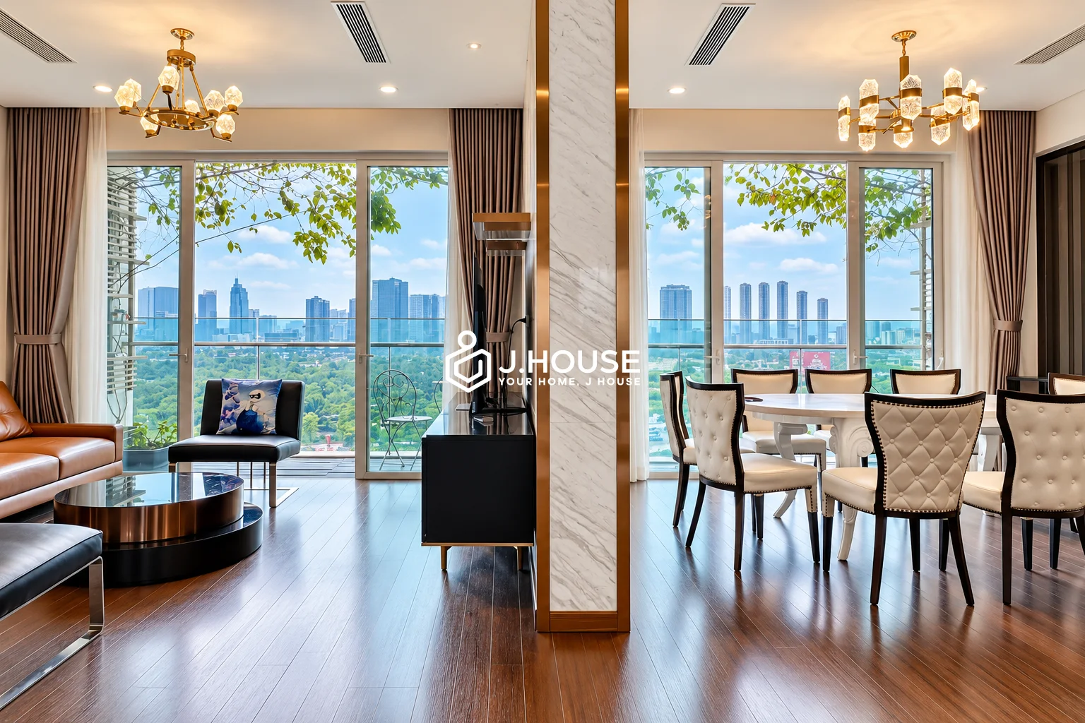 Premium 4BR Sadora Thu Thiem Apartment for Rent with Stunning View