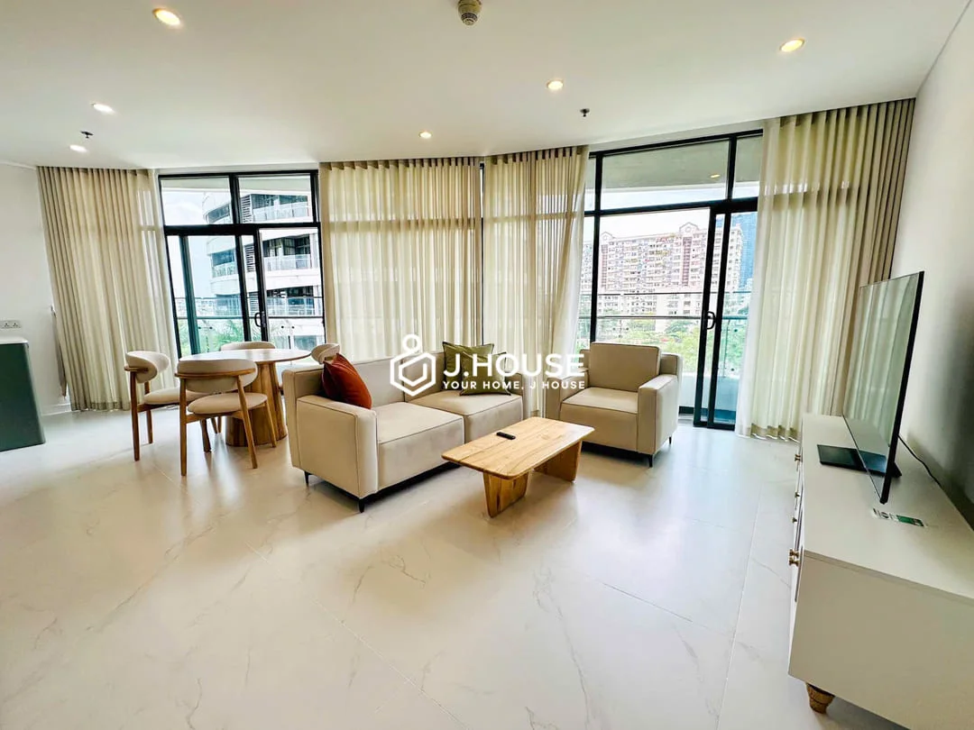 Modern 2BR City Garden for Rent | Promenade Tower Urban View