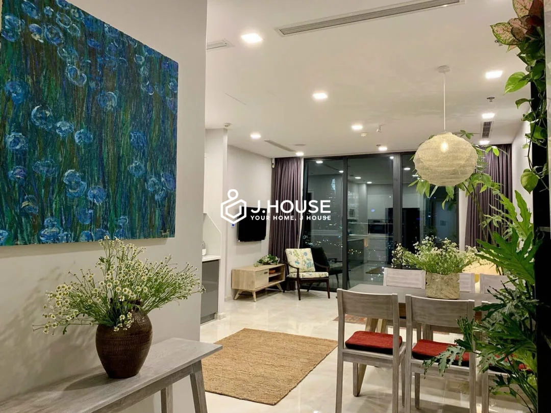 Charming 2BR Vinhomes Golden River for Rent | Cozy Riverside Living