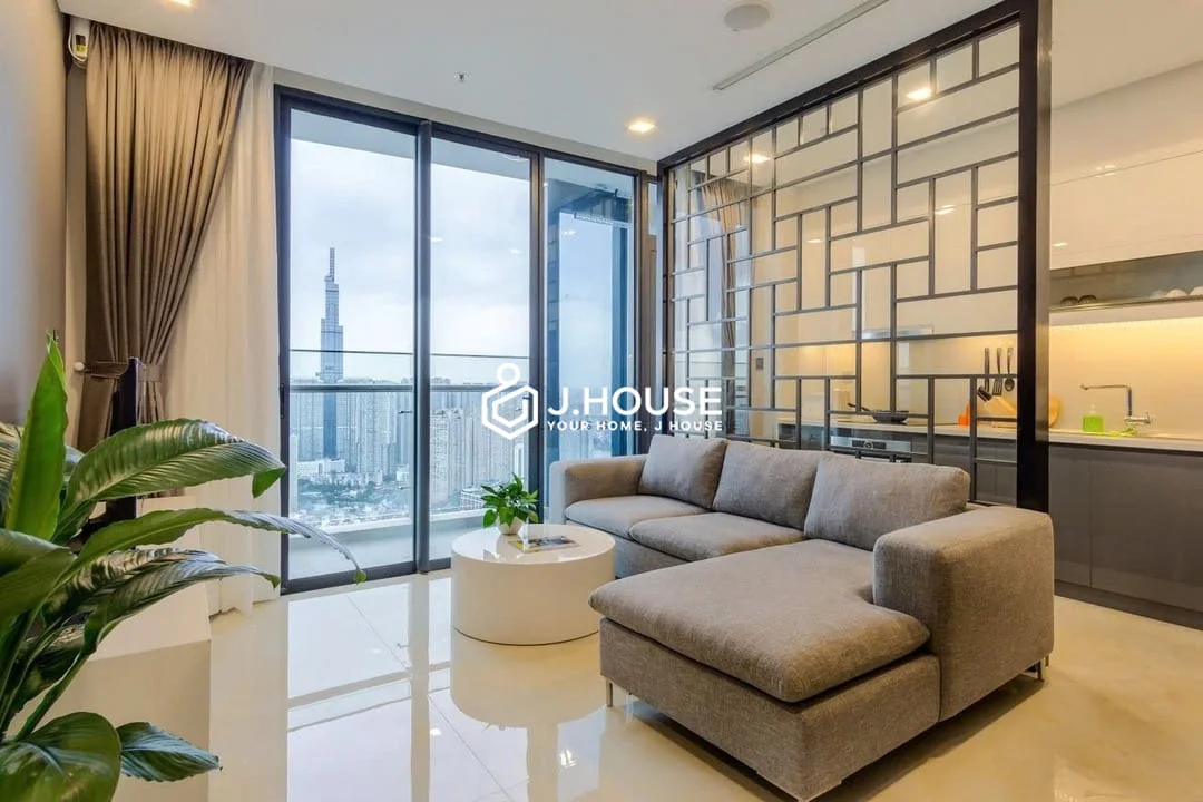 Modern 2BR Vinhomes Golden River for Rent | Luxury High-Floor Living
