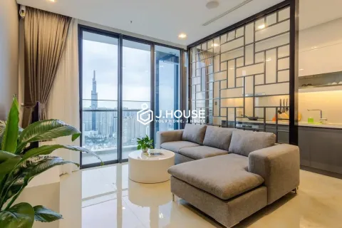 Cho Thuê Căn Hộ Vinhomes Golden River 2PN Hiện Đại | Tầng Cao