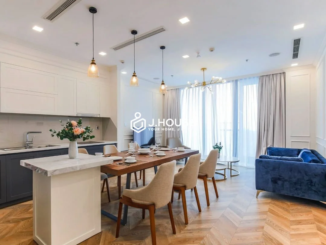 Elegant 2BR Vinhomes Golden River for Rent | Neoclassic Luxury