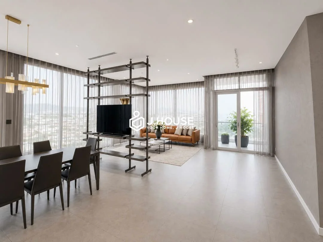 Penthouse 3BR for Rent SEM Residence Thao Dien River View