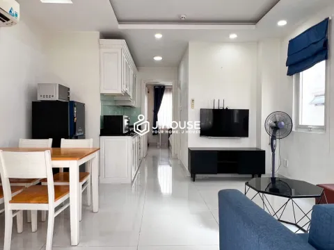 Rent 1 BR Apartment with Balcony, Washer at Aspen House, Binh Thanh