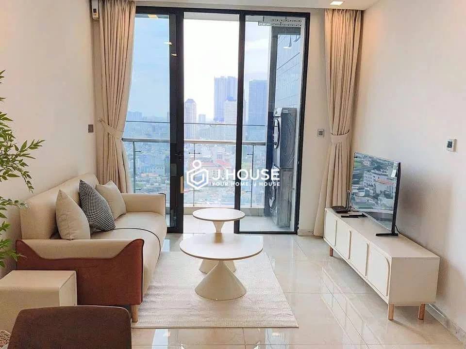 Modern 1BR Vinhomes Golden River for Rent | Spectacular Landmark View