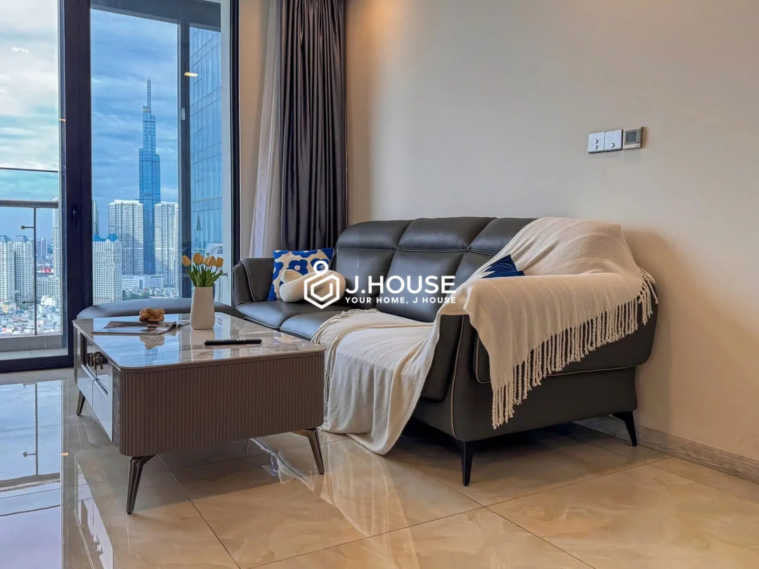 Scenic 2BR Vinhomes Golden River for Rent | Landmark 81 View