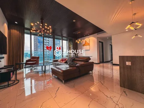 Grand 3BR Empire City Apartment for Rent | Linden Tower Bitexco View