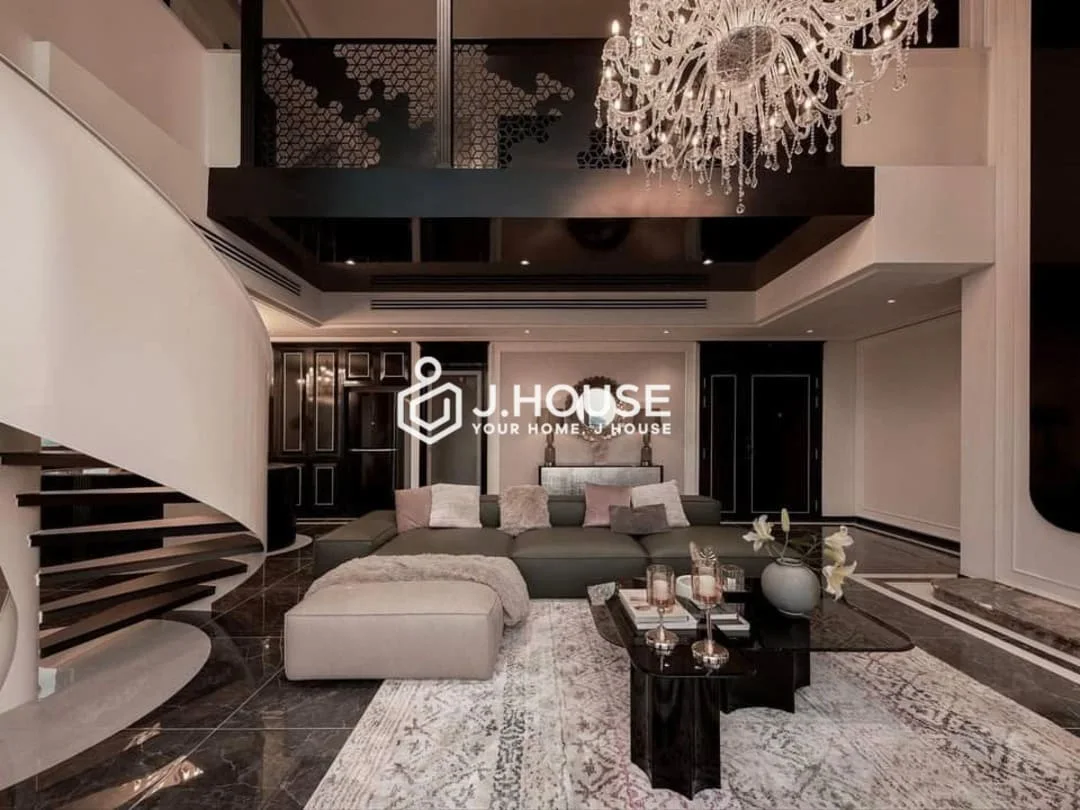 Cho Thuê Duplex Empire City 4PN Xa Hoa | Tòa Tilia View Hoàng Hôn