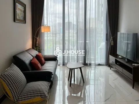 Serene 1BR Empire City Apartment for Rent | Direct Pool & River View