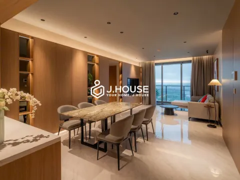 Luxury 3BR Sunwah Pearl Apartment for Rent | Golden House River View