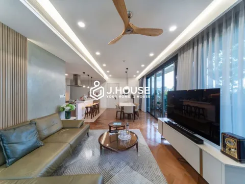 Luxury 3BR Empire City Apartment for Rent | Cove Tower Garden View