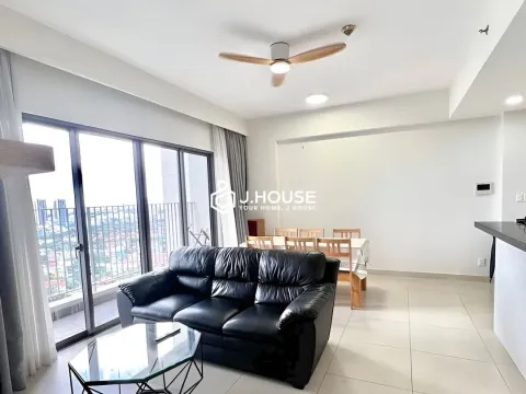 Corner 2BR Masteri Thao Dien Apartment for Rent | High Floor Nice View