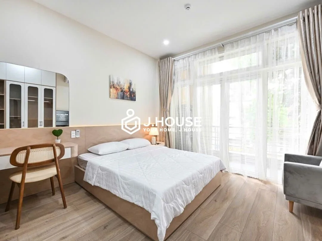 Bright 1BR Apartment for Rent at Nguyen Gia Apartment TQK, District 1