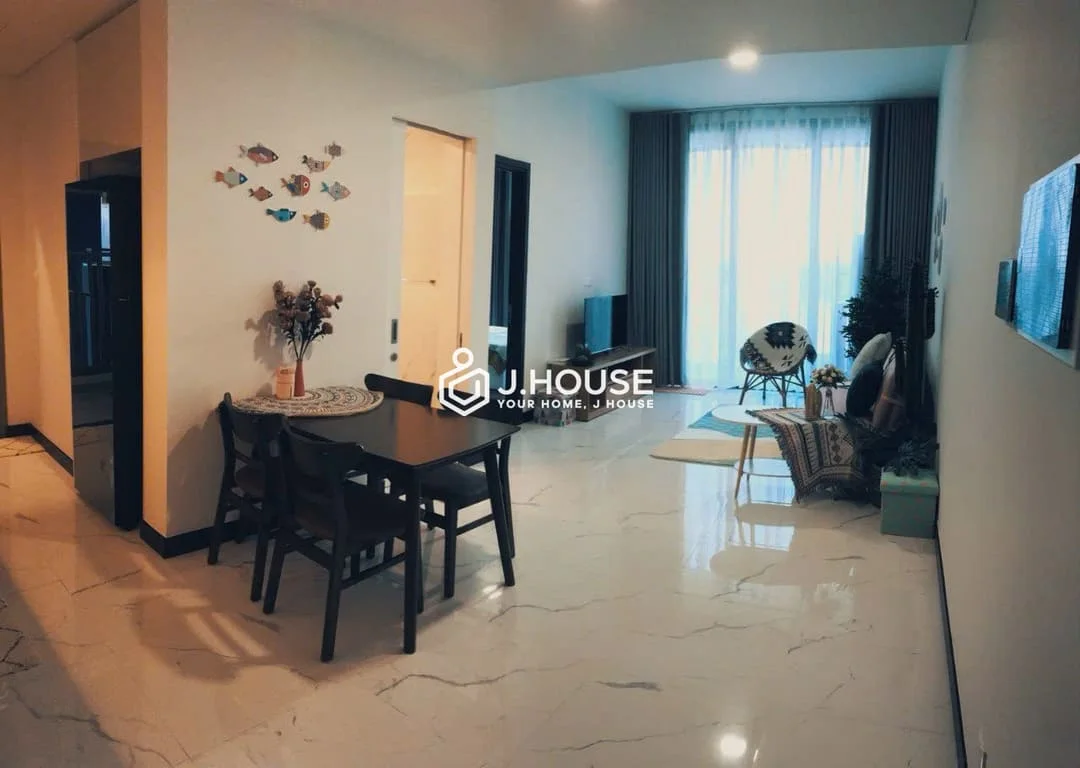 Cho Thuê Căn Hộ Empire City 2PN Xinh Xắn | Tòa Linden
