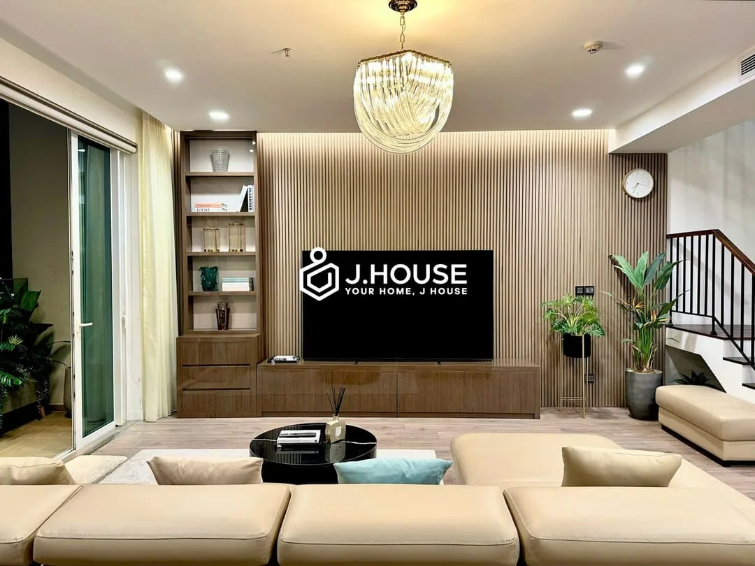 Luxury 4BR Sadora Thu Thiem Duplex Penthouse for Rent | Stunning View