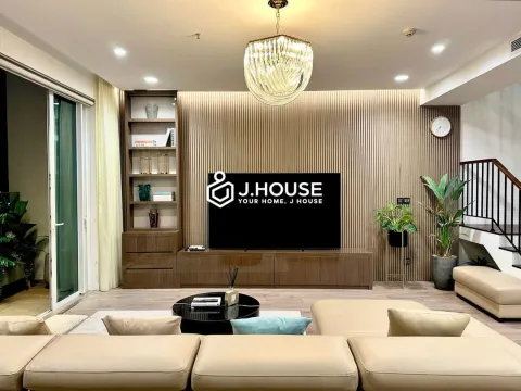 Luxury 4BR Sadora Thu Thiem Duplex Penthouse for Rent | Stunning View