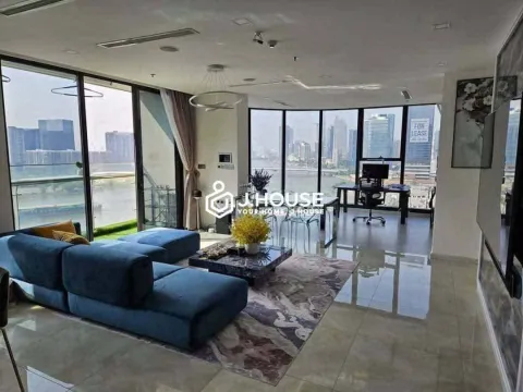 Regal 3BR Vinhomes Golden River for Rent | Curved Panorama Views