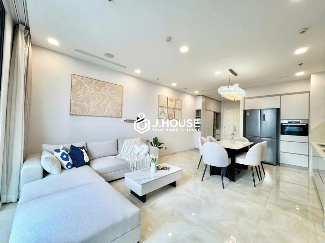 Cho Thuê Căn Hộ Vinhomes Golden River 2PN Hiện Đại | View Sông Đẹp