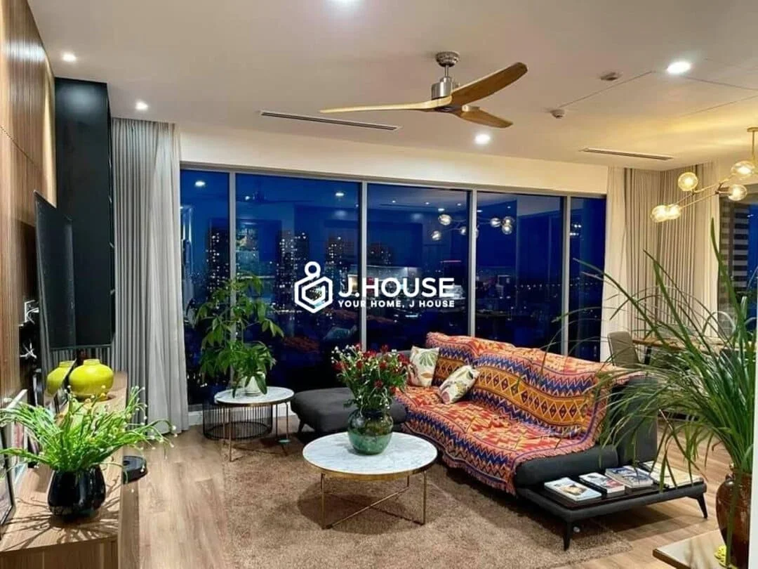 Căn Hộ Diamond Island 3PN Phong Cách Chiết Trung | Canary View Sông