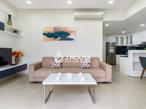 Bright 2BR Masteri Thao Dien Apartment for Rent | Relaxing Pool View