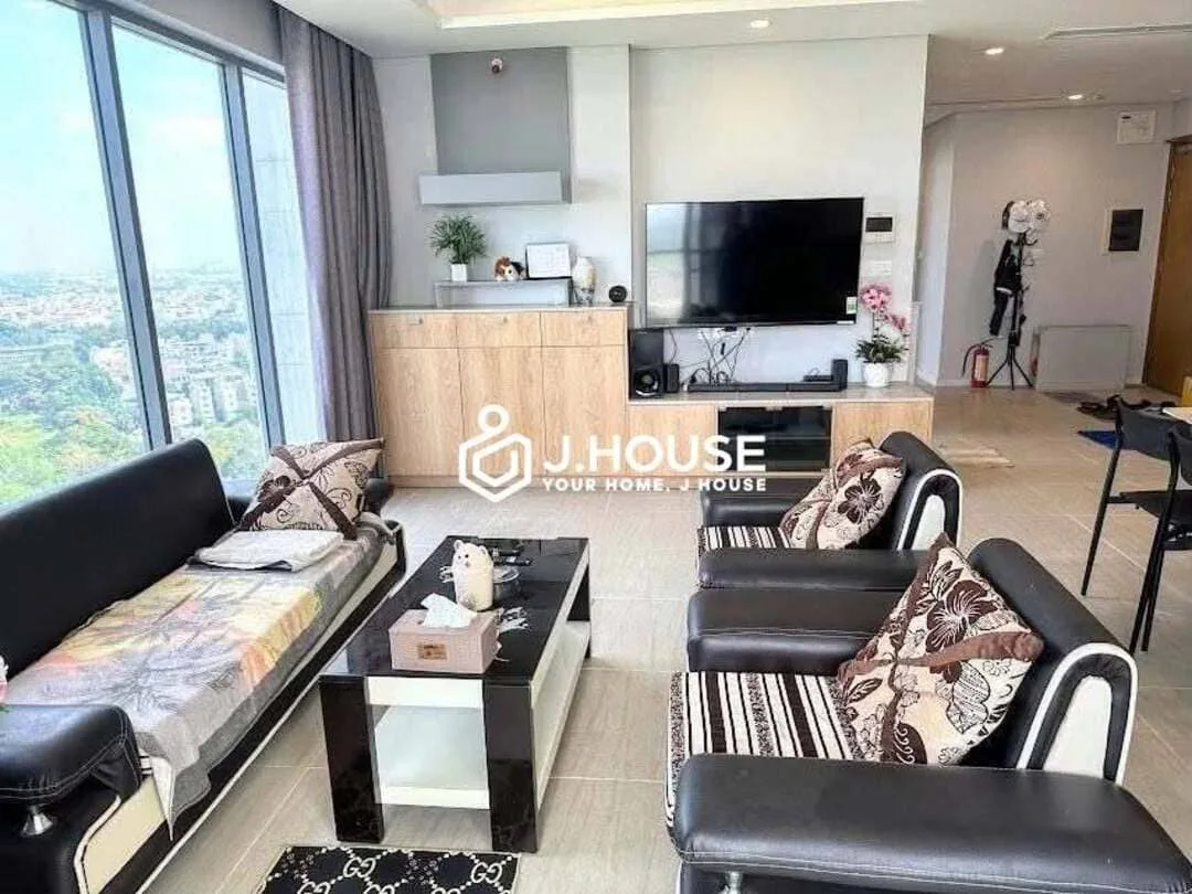 Cho Thuê Căn Hộ Diamond Island 3PN Hiện Đại | Canary Tower View Sông