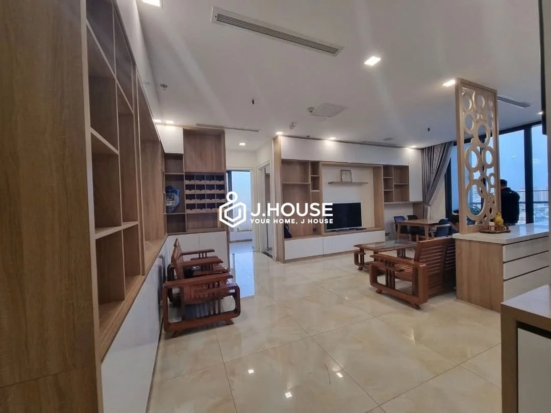 Splendid 3BR Vinhomes Golden River Apartment for Rent | Landmark View