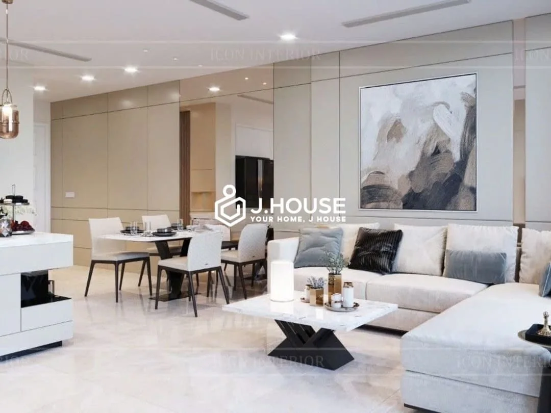 Luxury 2BR Vinhomes Golden River Apartmen for Rent | Aqua 4 Nice View