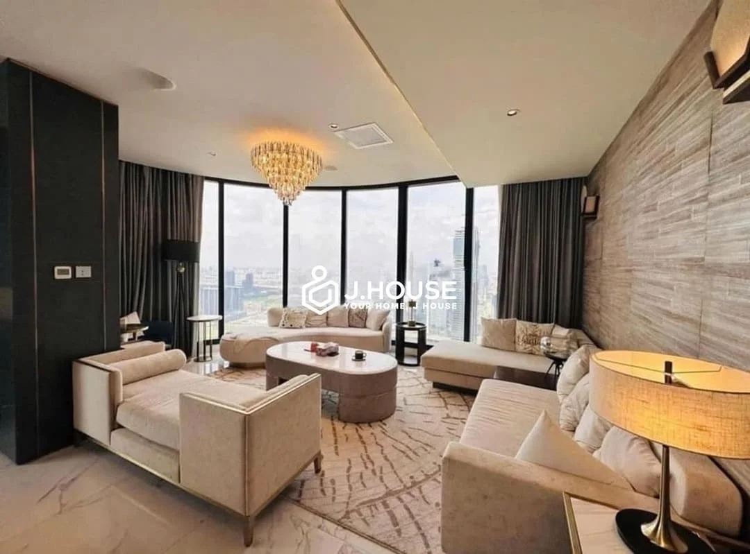Majestic 4BR Vinhomes Golden River Apartment for Rent | Corner Unit